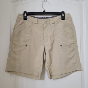 Alpine Design Size 6 Khaki Colored Nylon Shorts, Gently Used Condition